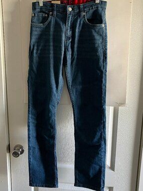 Levi's 511 Youth Slim Flex Stretch Jeans Size 16 (28x30) Boy's Blue Denim